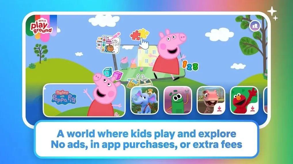 Lançamento do Netflix Playground - um novo centro de jogos e aprendizagem para crianças