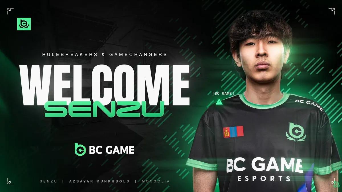 Senzu se junta à BC.Game após breve passagem pela Passion UA.