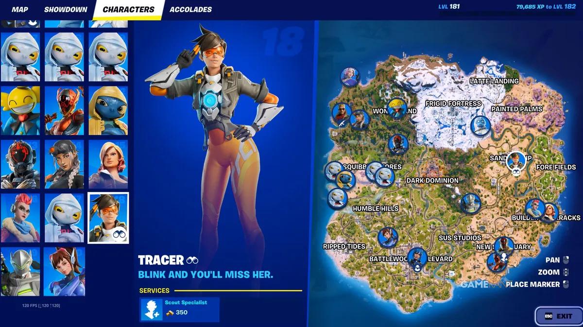 Localização e serviços de todos os NPCs da Temporada 2 do Capítulo 7 de Fortnite