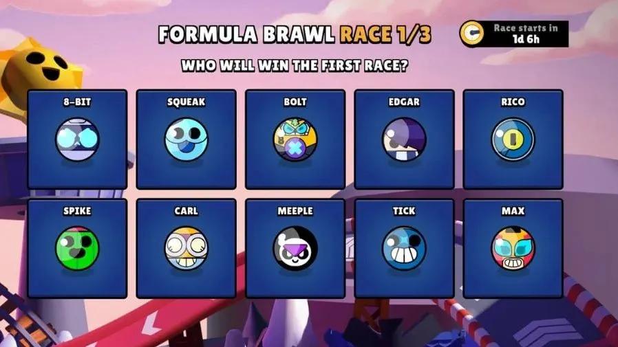 Brawl Stars lança o evento Formula Brawl antes da chegada de Bolt