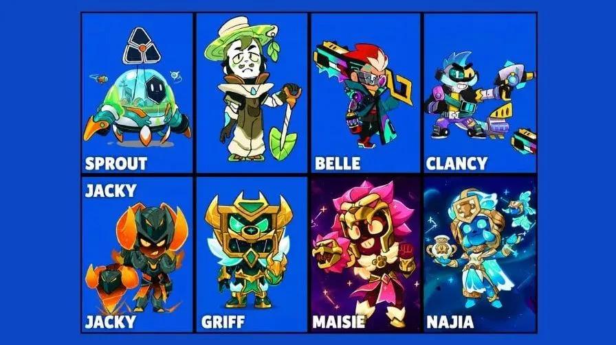 Inquérito sobre Brawl Stars revela potenciais novos temas de visuais sazonais