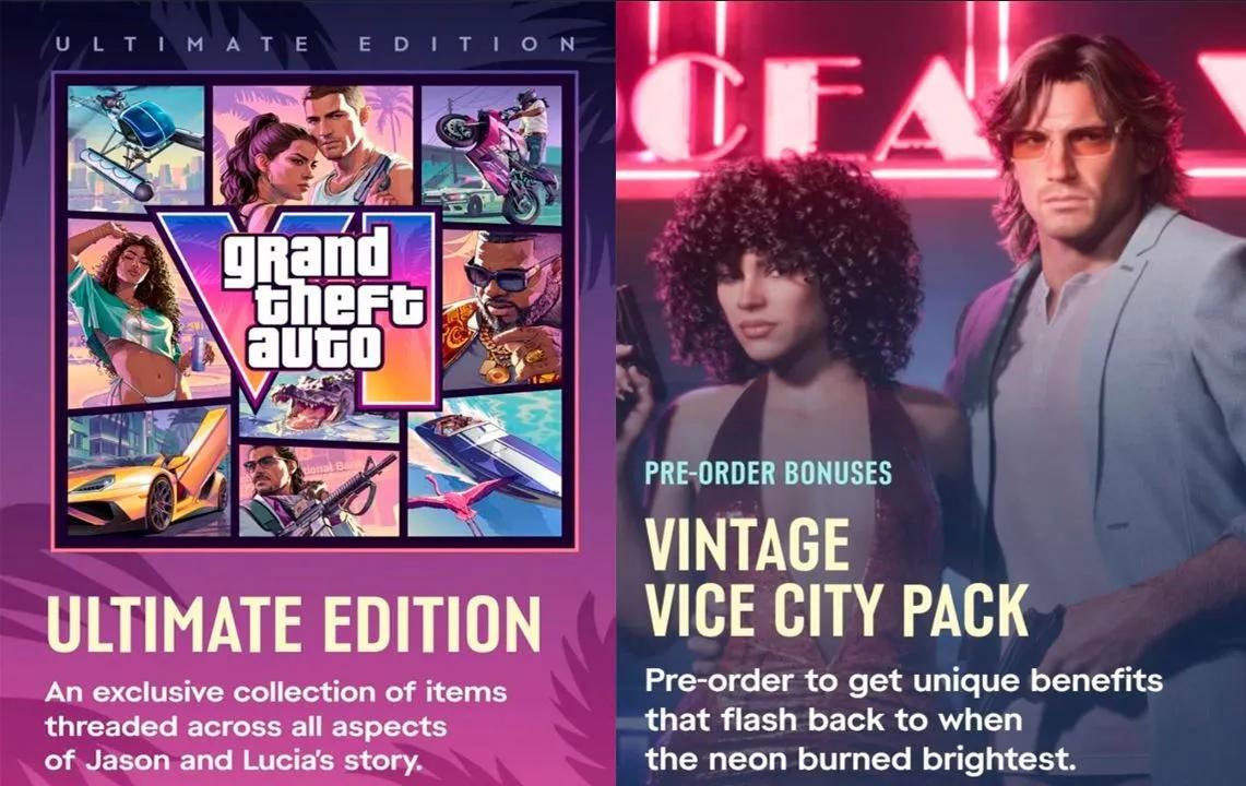 A Rockstar Games revela a Edição Definitiva de GTA 6 e os bônus de pré-venda – lançamento à meia-noite do dia 25 de junho.