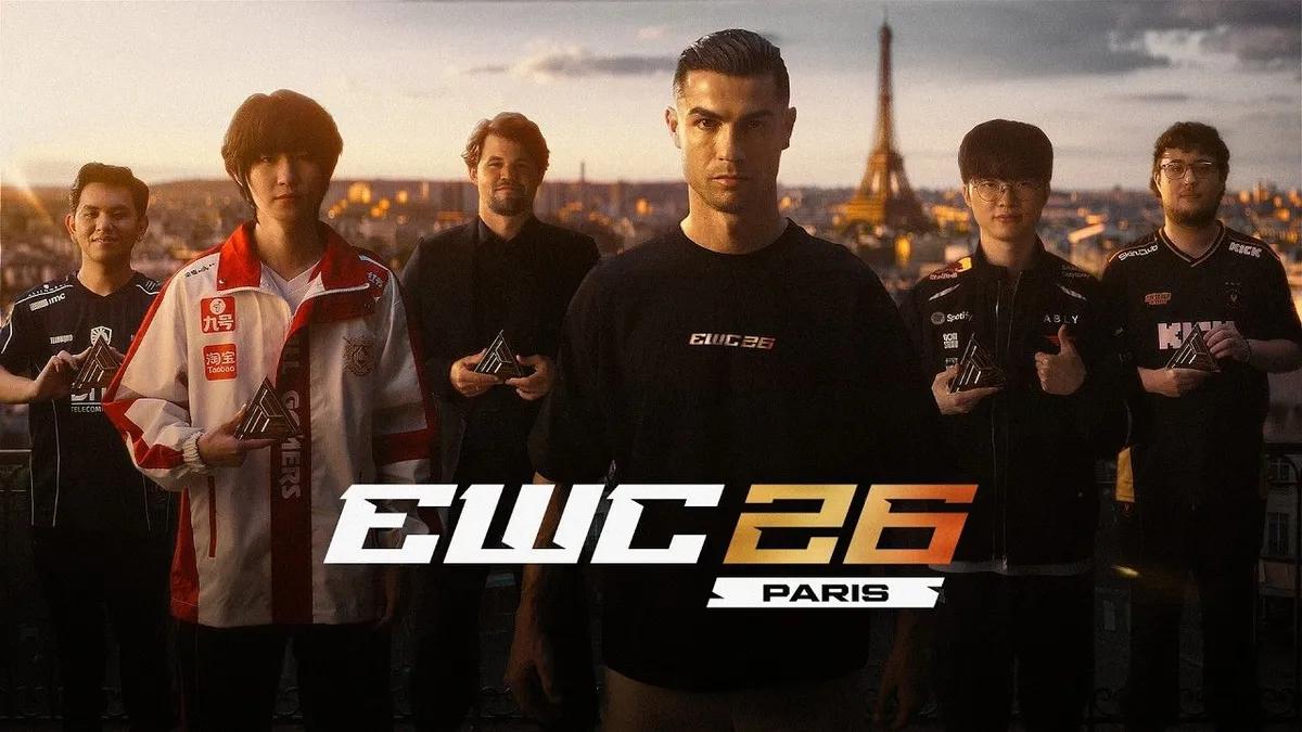 Cristiano Ronaldo e Faker unem-se para a Taça do Mundo de Esports de 2026
