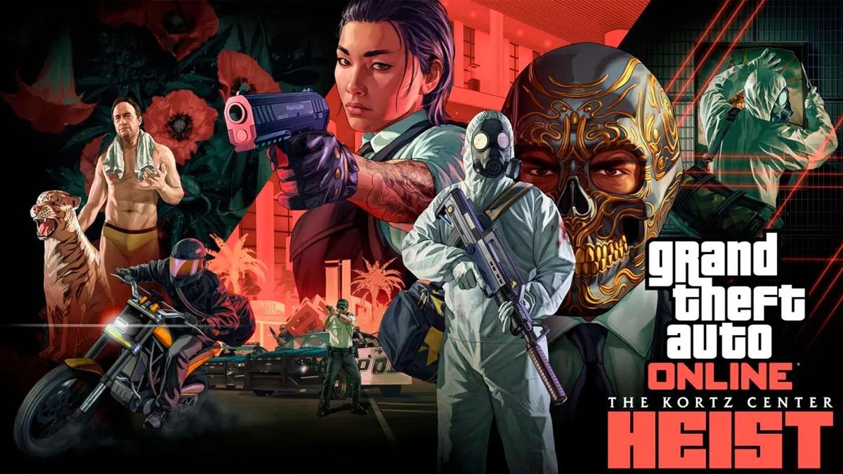 A nova atualização do GTA Online, «The Kortz Center Heist», será lançada na próxima semana; novos detalhes revelados pela Rockstar Games