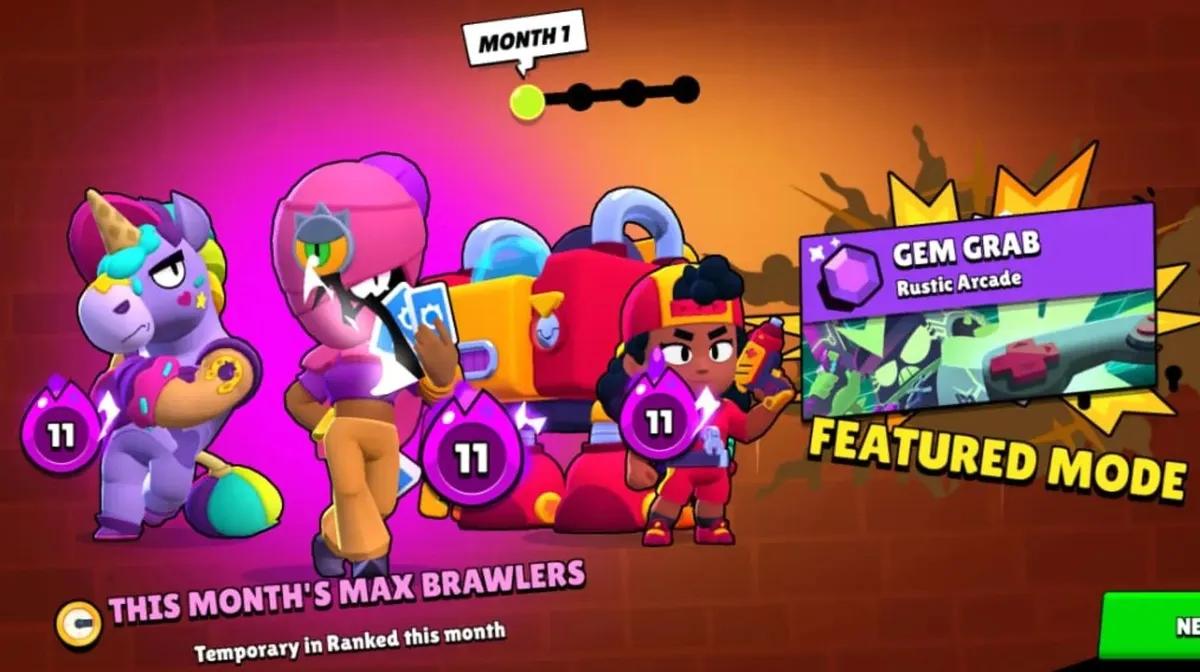 A temporada de classificação do Brawl Stars traz o Cyber Brock Pro Pass e novas recompensas
