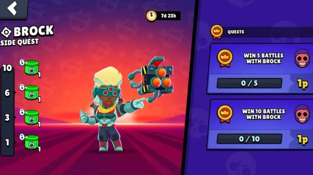 O Brawl Stars lança a missão secundária do Brock com uma skin «Cyberpunk» gratuita como recompensa