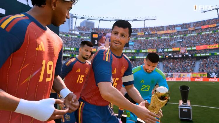 A EA Sports FC 26 previu que a Espanha será a vencedora do Campeonato do Mundo da FIFA de 2026
