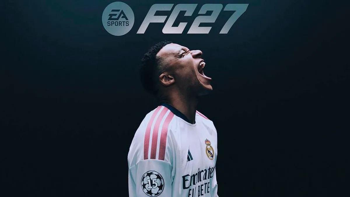 Kylian Mbappé aparece na capa do EA Sports FC 27; a apresentação completa do jogo está marcada para 23 de julho