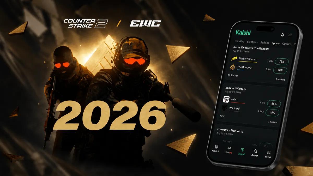 Código promocional Kalshi EGWNEWS - NAVI vs TheMongolz - CS2 Esports World Cup
