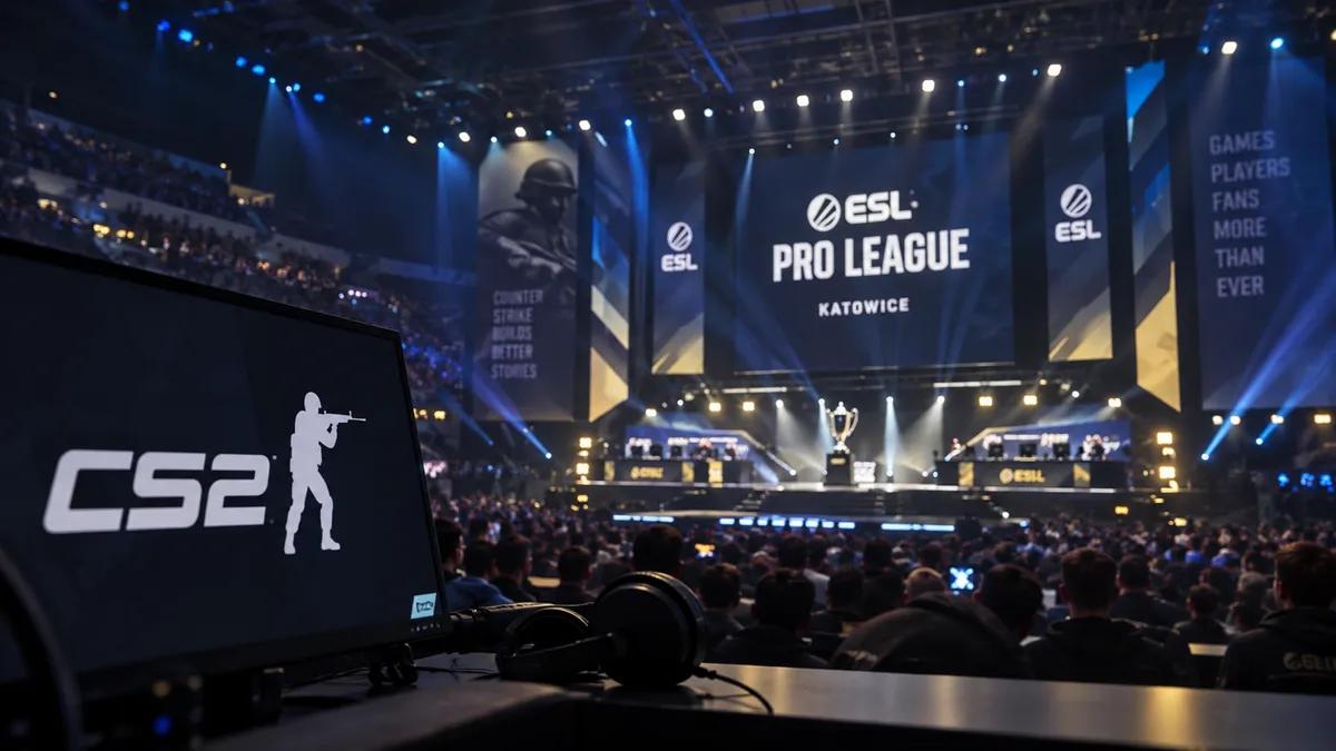 A 24.ª temporada da ESL Pro League traz um formato totalmente LAN a Katowice