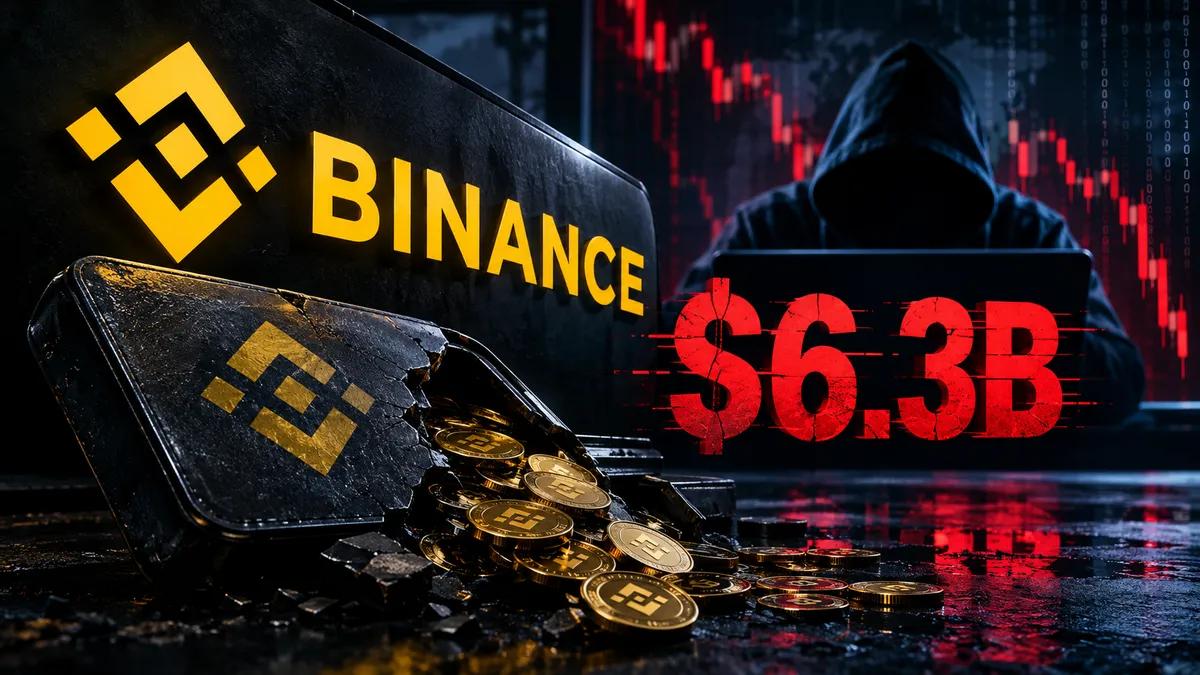 Binance perde US$ 6,3 bilhões no maior ataque hacker da história das criptomoedas.