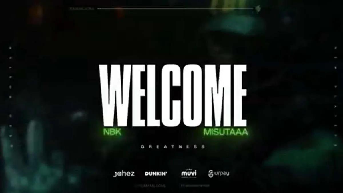 Team Falcons apresentou NBK- e misutaaa como membros do elenco de CS:GO