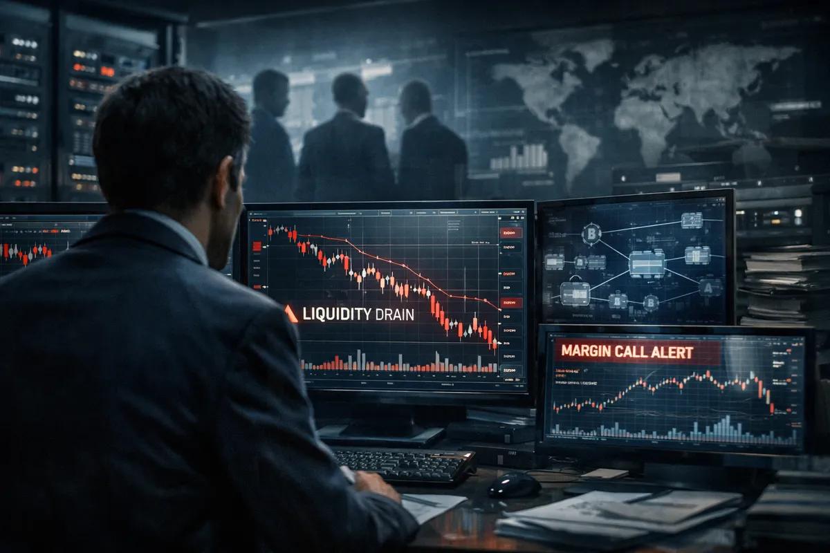 O verdadeiro motivo da queda do mercado de criptomoedas: uma análise dos bastidores.