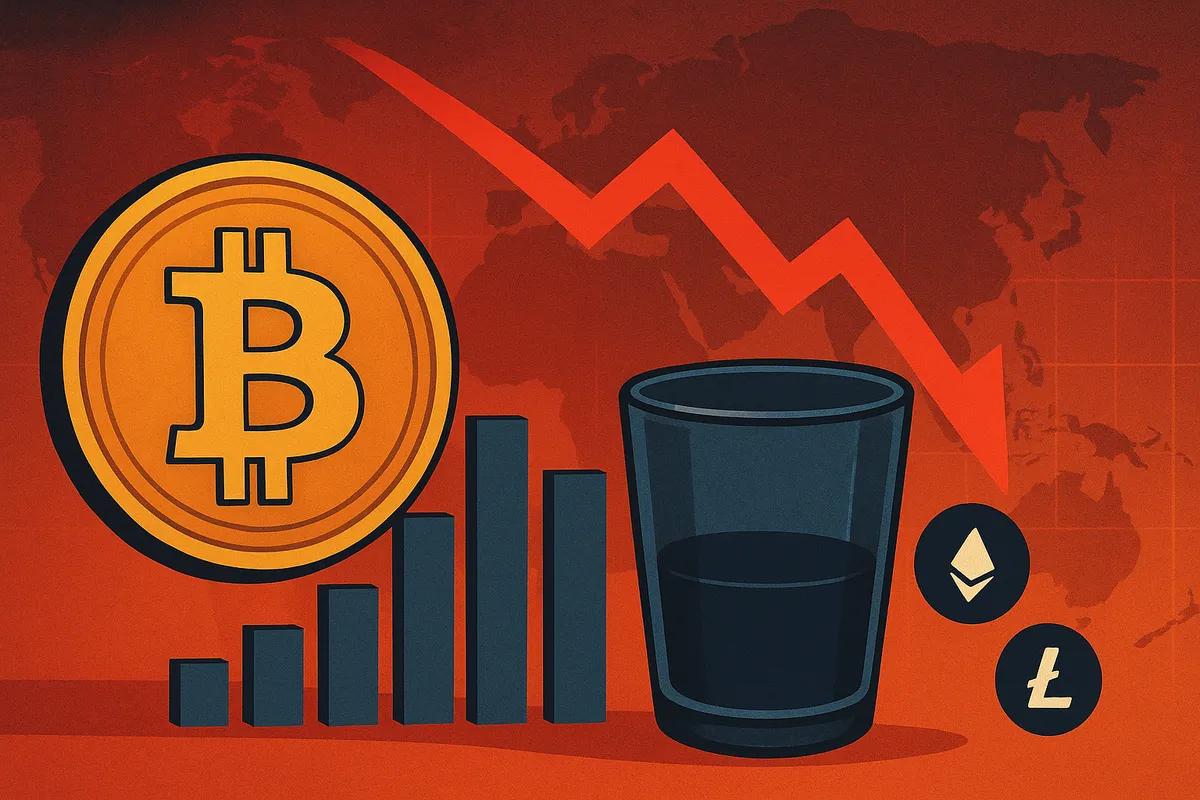 Mercado de criptomoedas enfrenta escassez de liquidez!