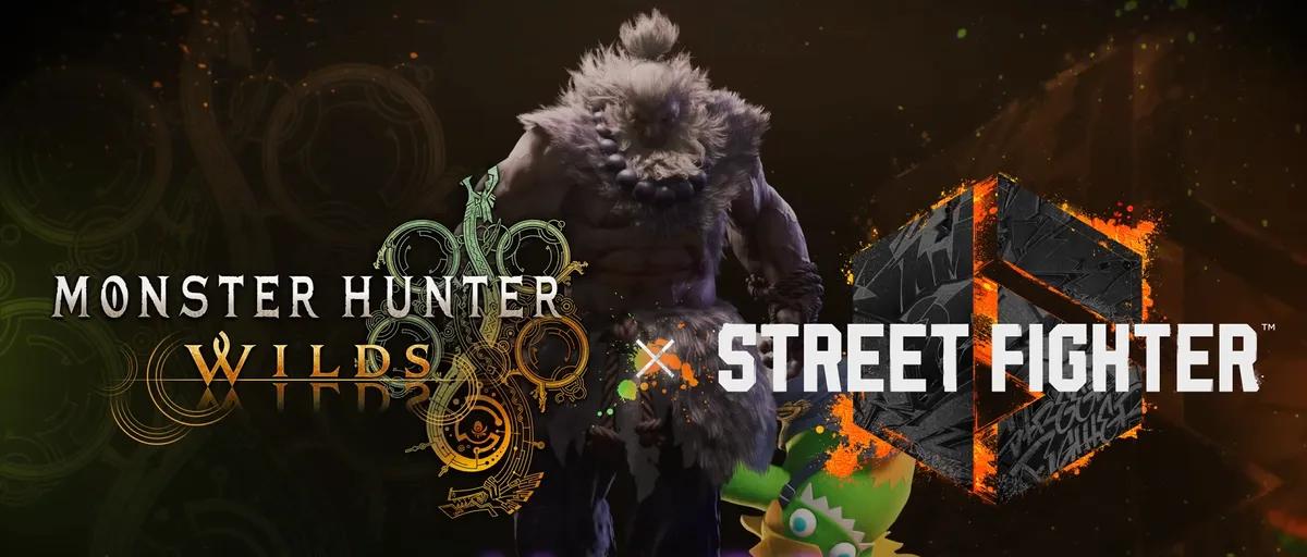 Monster Hunter Wilds e Street Fighter 6 juntam-se num enorme evento cruzado
