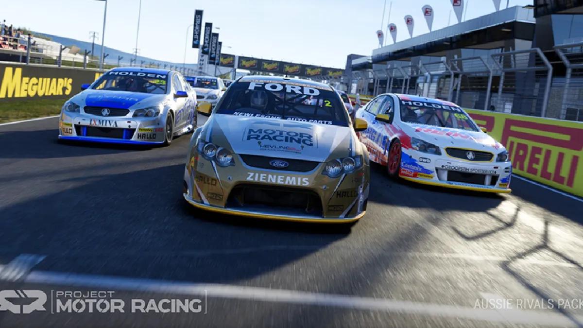 Project Motor Racing Update 2.1 reconstrói os GT3 e GT4 e adiciona o Holden VF Commodore.