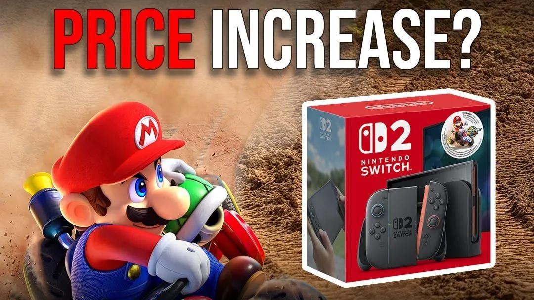 A Nintendo vai aumentar o preço da Switch 2 para $499/€499 a partir de setembro