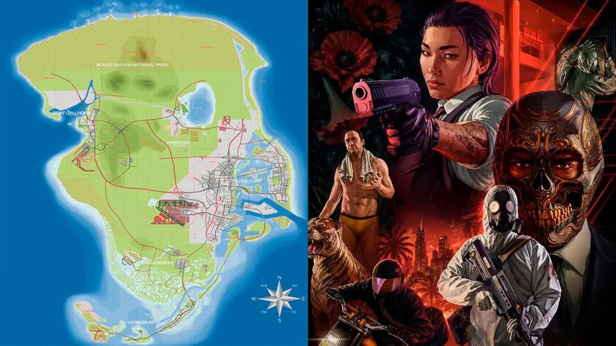 Os fãs podem ter encontrado o mapa do GTA 6 na última atualização do GTA Online, «The Kortz Center Heist»