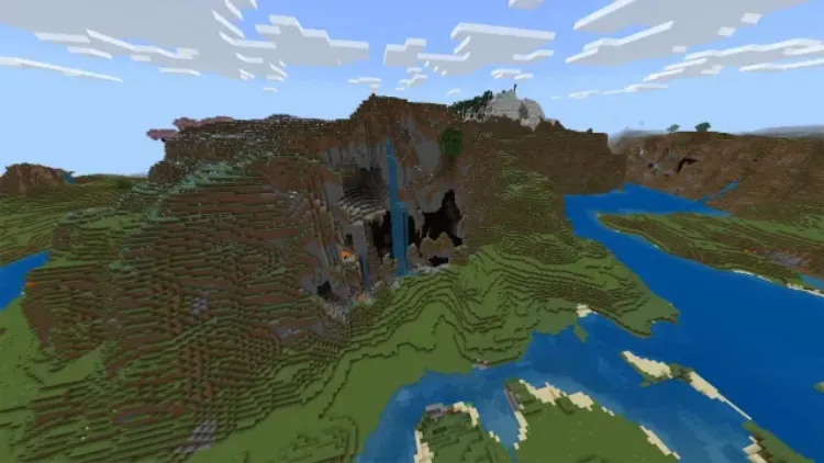 Unearth Minecraft's Hidden Treasures: 10 Bedrock Seeds for Epic Caves and Majestic Mountains in Version 1.20 9