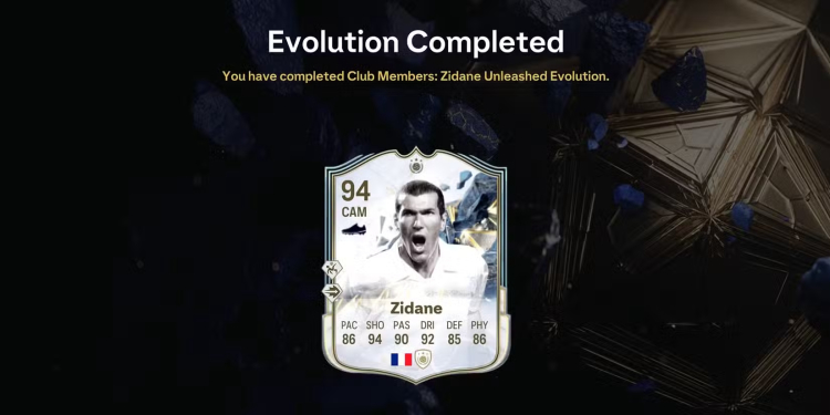 Como desbloquear e completar a evolução de Zidane Unleashed no EA Sports FC 25 1