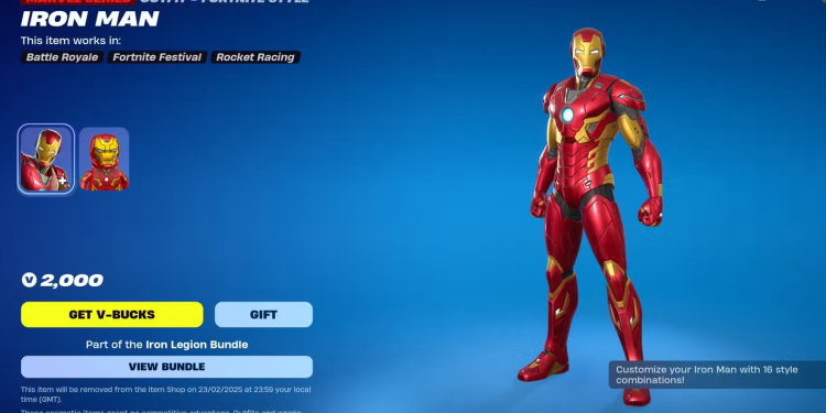 Marvel x Fortnite: New Iron Man Skin and How to Get It 1