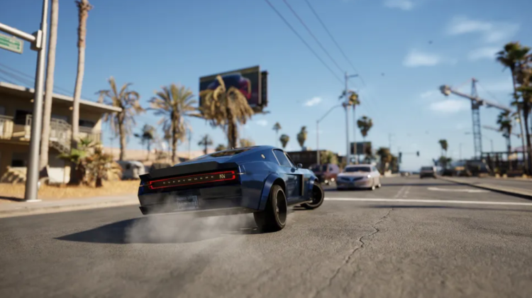 O novo jogo do desenvolvedor do GTA faz você drift como se fosse um filme - Cena 4