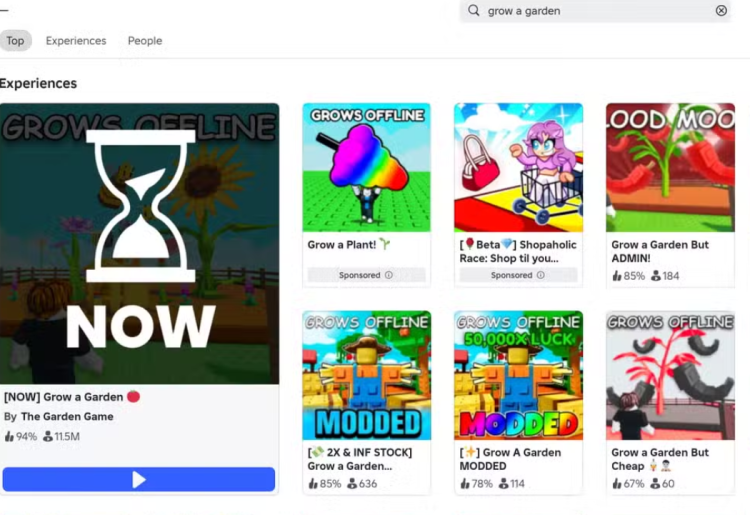 11 milhões de jogadores por causa do Bee Swarms: a atualização Grow a Garden tomou conta do Roblox 1