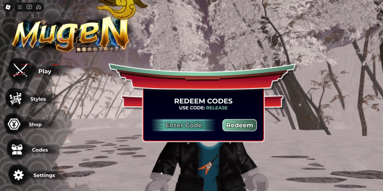 Roblox Mugen Codes julho 2025 2