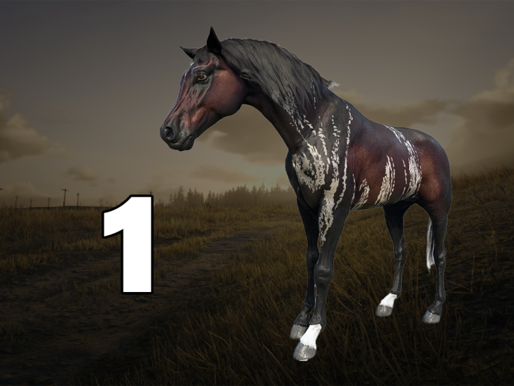Os 10 melhores cavalos de Red Dead Redemption 2, classificados por desempenho 10