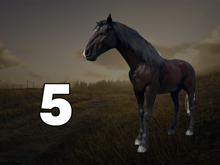 Os 10 melhores cavalos de Red Dead Redemption 2, classificados por desempenho 6