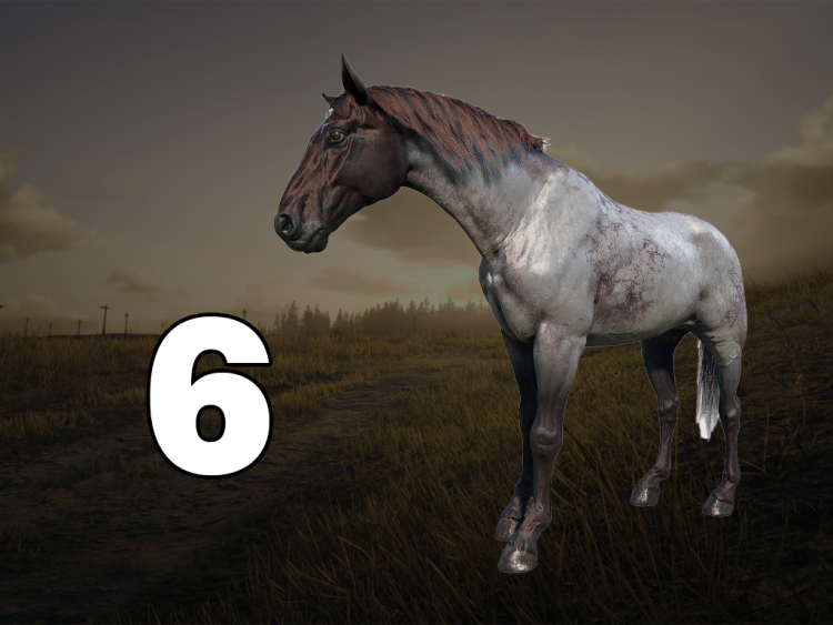 Os 10 melhores cavalos de Red Dead Redemption 2, classificados por desempenho 5
