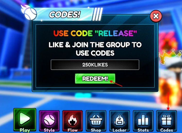 Roblox Tennis Zero Codes setembro 2025 2