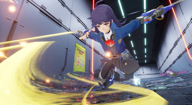 Crítica de Full Metal Schoolgirl: Ação de anime ambiciosa tropeça em Roguelike Repetition 3