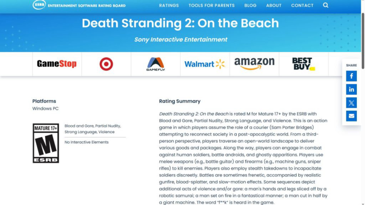 Death Stranding 2: On The Beach será lançado em breve para PC, segundo informações.