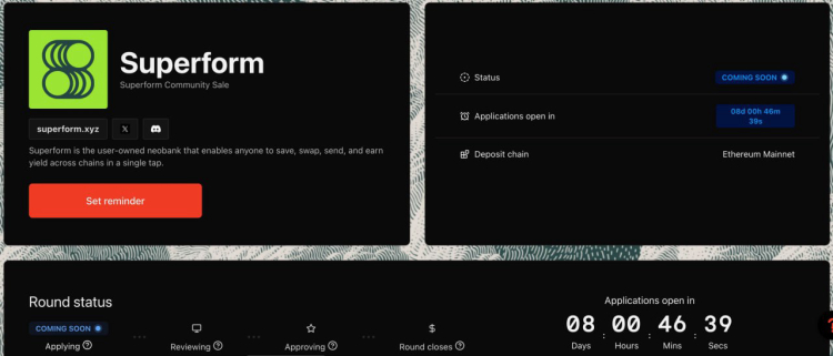 Nova promoção de Superform na Legion 1
