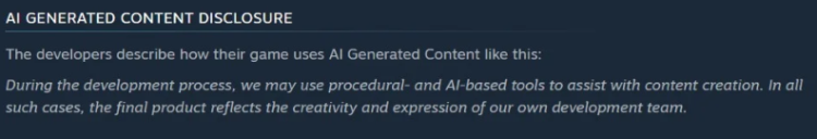 Epic Games desafia as regras de divulgação de IA da Steam enquanto a indústria debate fluxos de trabalho futuros.