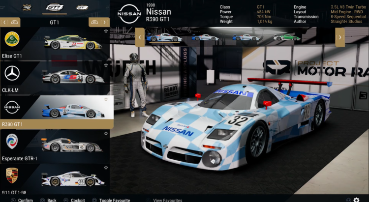 Análise de Project Motor Racing: Um simulador promissor, mas com falhas essenciais.