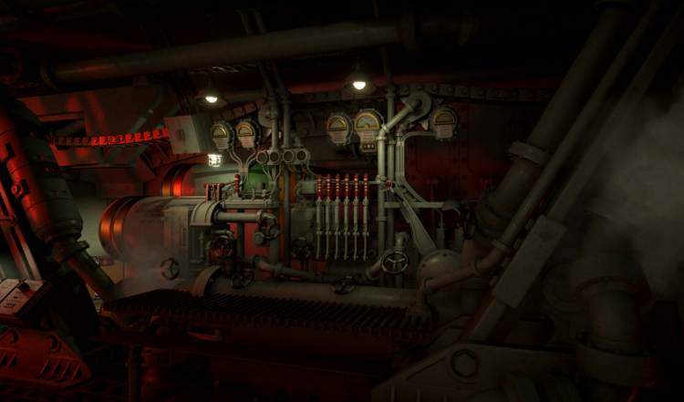 Iron Nest oferece uma visão detalhada do comando da torreta pesada 1