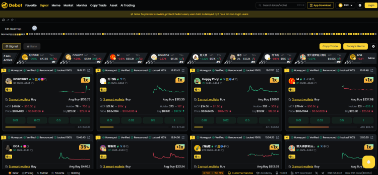 Grave violação de segurança relatada na plataforma de criptomoedas DeBot 1