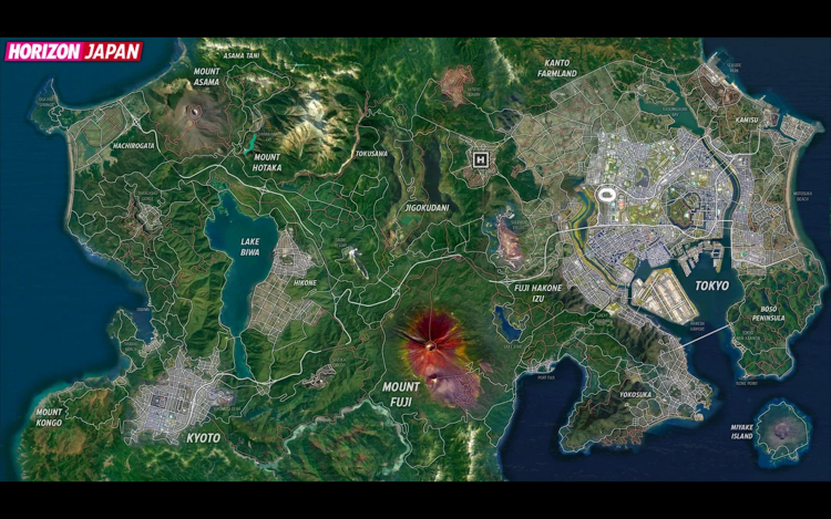 Forza Horizon 6: Mapa do Japão, Novos Biomas e O Que Esperar 2