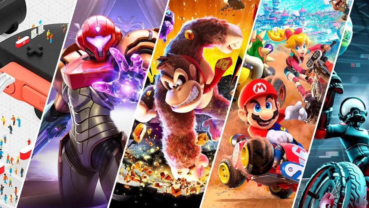 Os melhores jogos da Nintendo Switch 2: TOP 6 que tens de jogar em