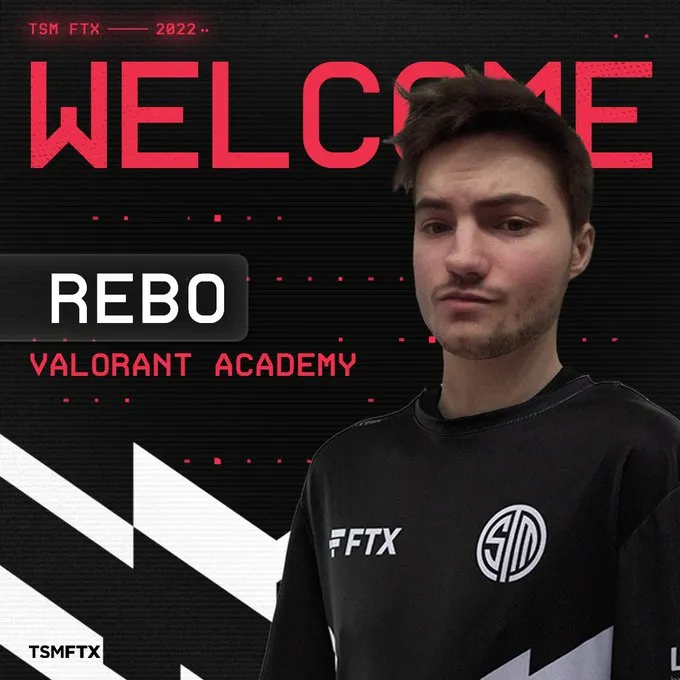 Rebo ingressou na TSM Academy. Foto 1