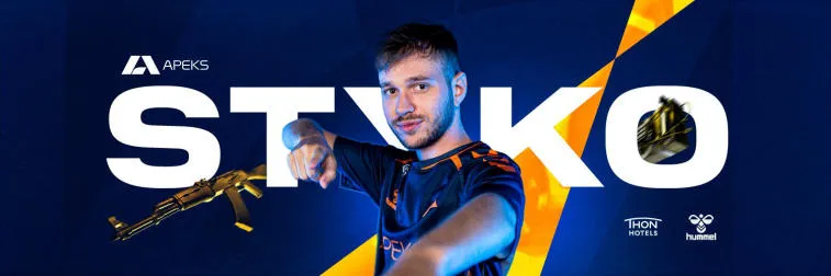 STYKO é o novo capitão do Apeks. Foto 1