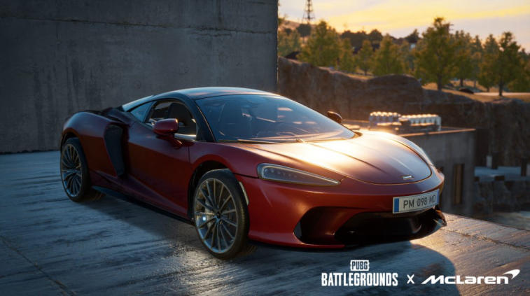 Colaboração incomum — McLaren GT x PUBG: BATTLEGROUNDS. Photo 1