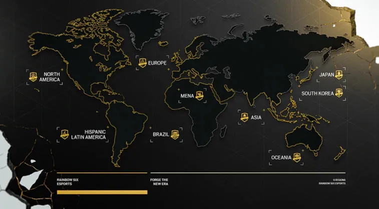 A BLAST e a Ubisoft estão apresentando uma nova pista competitiva para Rainbow Six. Foto 1